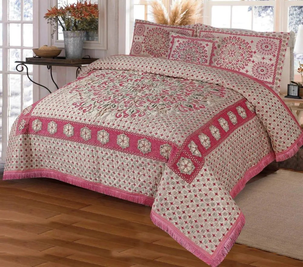 5 Piece Velvet Bedsheet