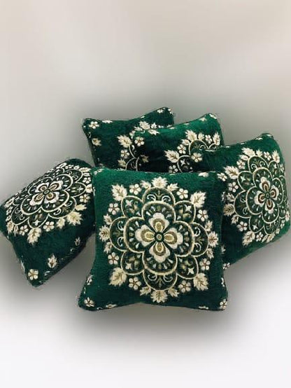5 Piece Velvet Cushion Covers Set