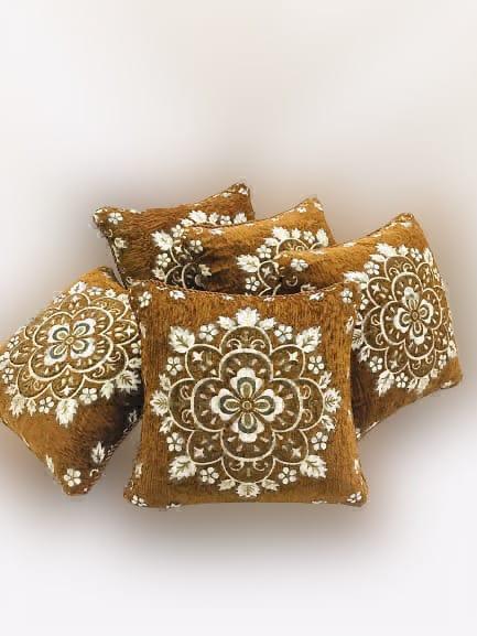5 Piece Velvet Cushion Covers Set