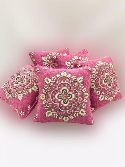 5 Piece Velvet Cushion Covers Set
