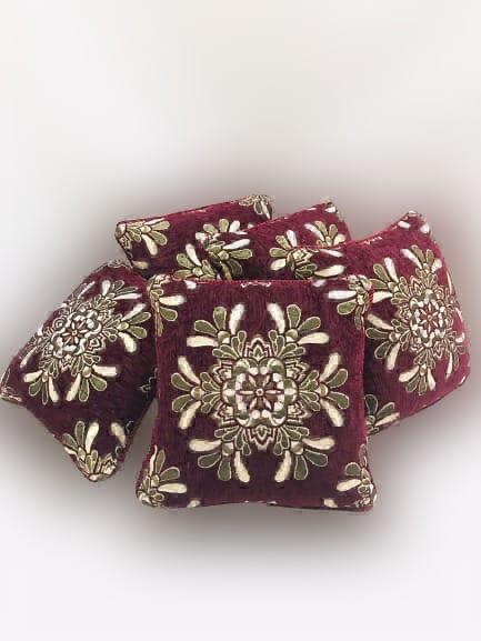 5 Piece Velvet Cushion Covers Set