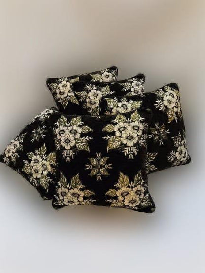5 Piece Velvet Cushion Covers Set