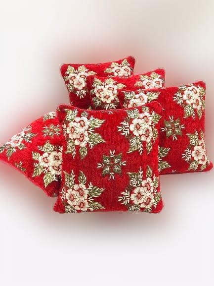 5 Piece Velvet Cushion Covers Set