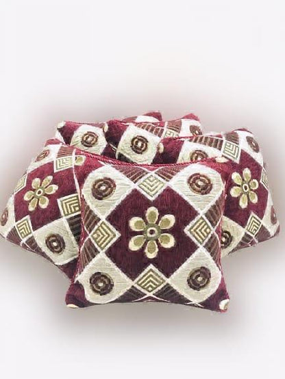 5 Piece Velvet Cushion Covers Set