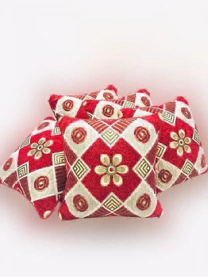 5 Piece Velvet Cushion Covers Set