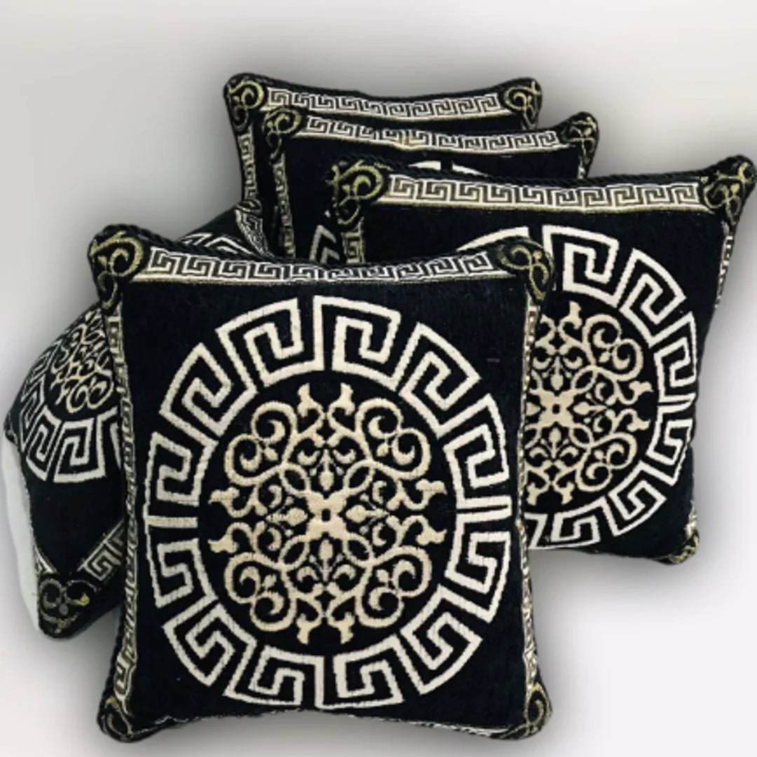 5 Piece Velvet Cushion Covers Set