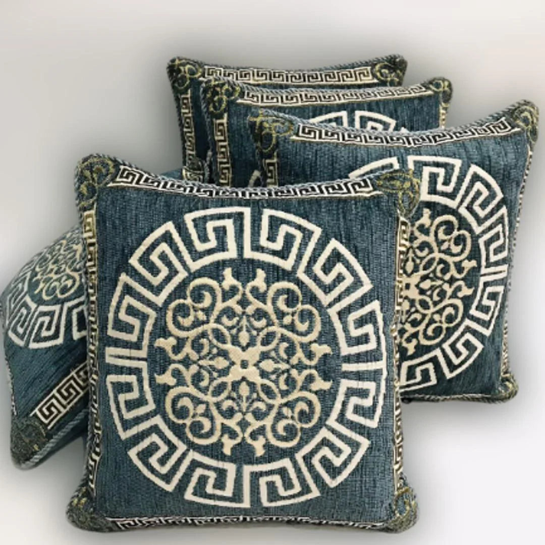 5 Piece Velvet Cushion Covers Set