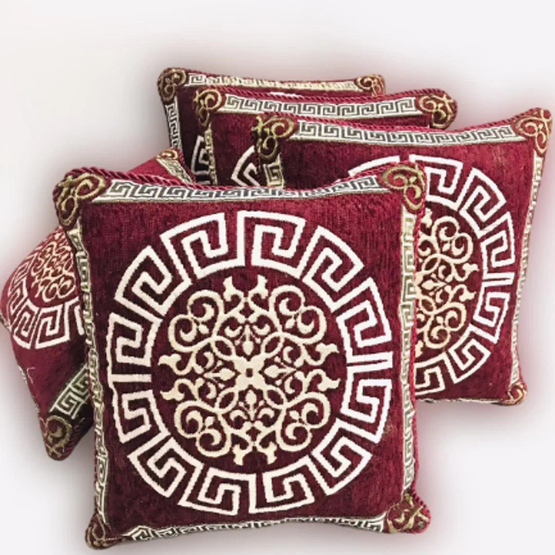 5 Piece Velvet Cushion Covers Set