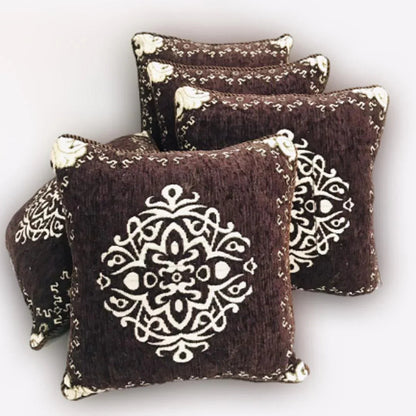 5 Piece Velvet Cushion Covers Set