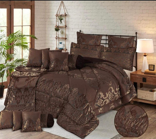 Bedsure Palachi Bridal Quilt Set 14Pcs