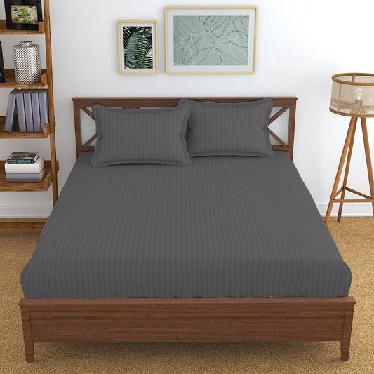 Bedsure King Size Fitted Bedsheet Set – Luxury Micro Fabric 3PC