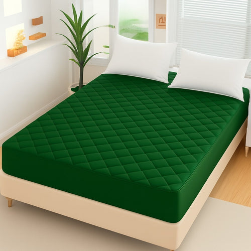 Bedsure Waterproof Quilted Mattress Protector – King Size Fitted Cotton Cover