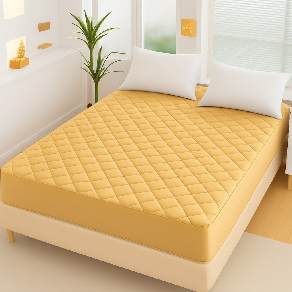 Bedsure Waterproof Quilted Mattress Protector – King Size Fitted Cotton Cover