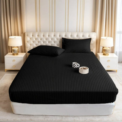 Bedsure King Size Fitted Bedsheet Set – Luxury Micro Fabric 3PC