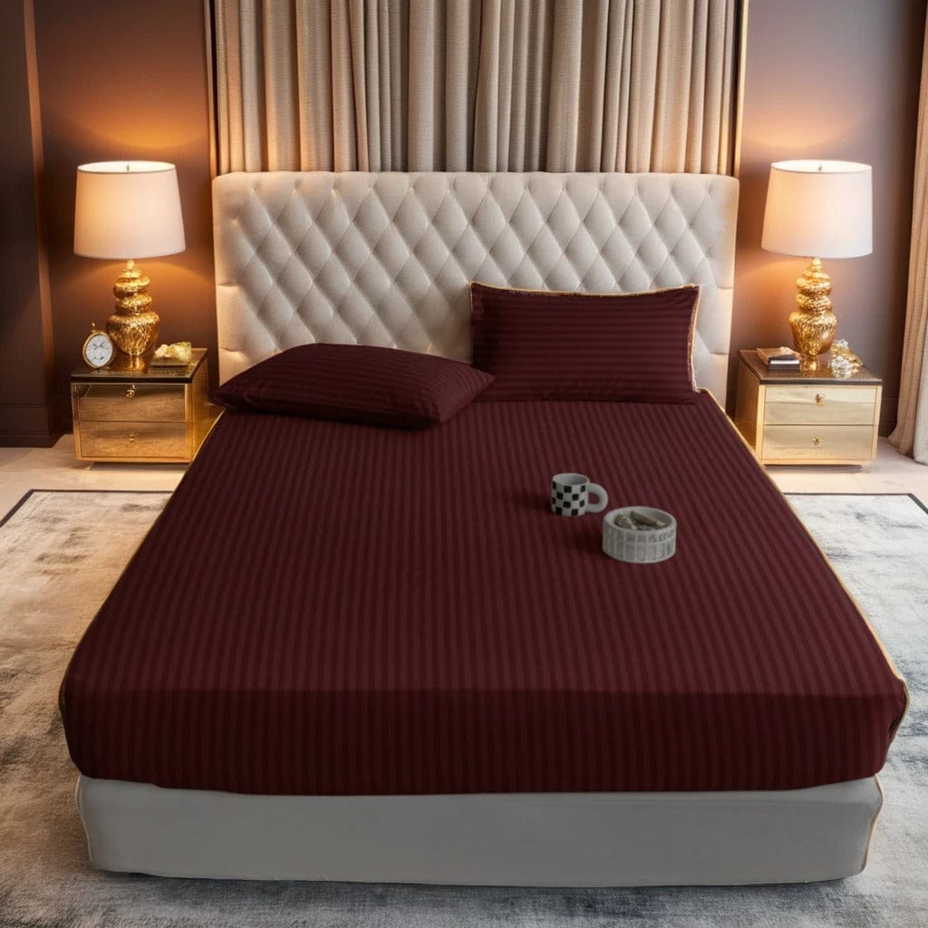 Bedsure King Size Fitted Bedsheet Set – Luxury Micro Fabric 3PC