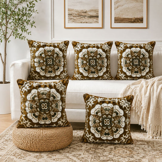 5 Piece Cushion Covers Set