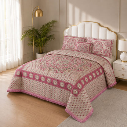 5 Piece Velvet Bedsheet