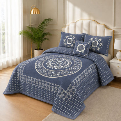 4 Piece Velvet Bedsheet