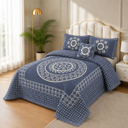 4 Piece Velvet Bedsheet