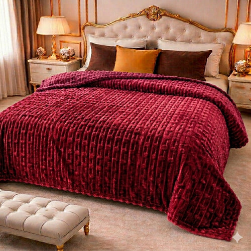 ITALIAN CLOUDY BUBBLE AC BLANKET