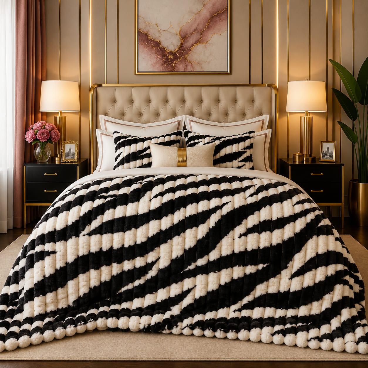 ITALIAN CLOUDY BUBBLE AC BLANKET