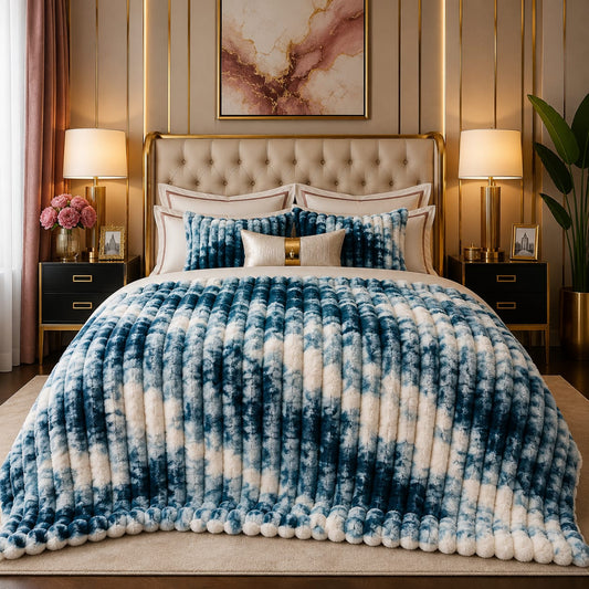Italian Cloudy Ac Fleece Blankets