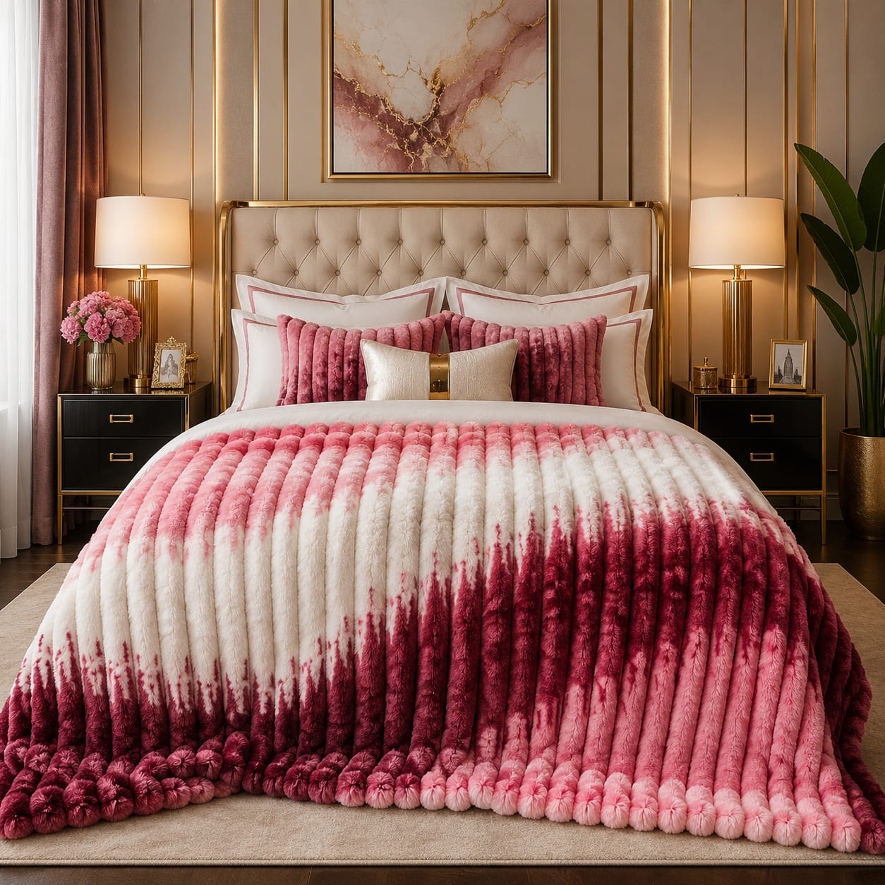 ITALIAN CLOUDY BUBBLE AC BLANKET