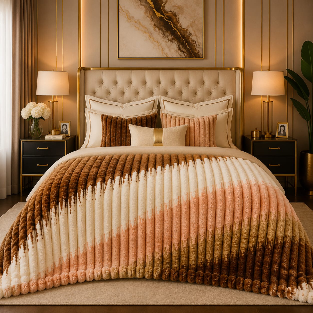 ITALIAN CLOUDY BUBBLE AC BLANKET