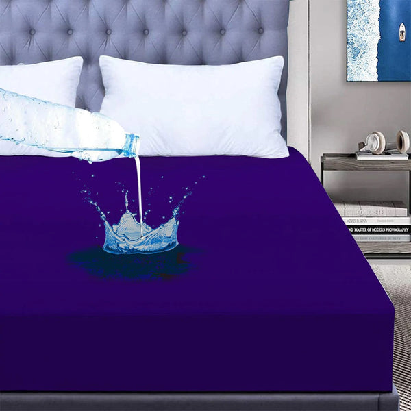 Waterproof Mattress Cover For Double Bed King Size Fitted Mattress Protector Anti Slip Bedsure