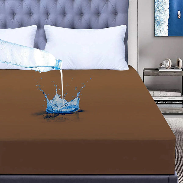 Waterproof Mattress Cover For Double Bed King Size Fitted Mattress Protector Anti Slip Bedsure