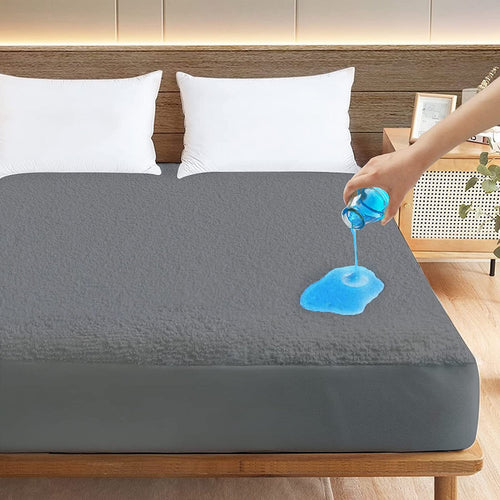 Waterproof Mattress Cover For Double Bed King Size Fitted Mattress Protector Anti Slip Bedsure