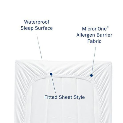 Waterproof Mattress Cover For Double Bed King Size Fitted Mattress Protector Anti Slip Bedsure
